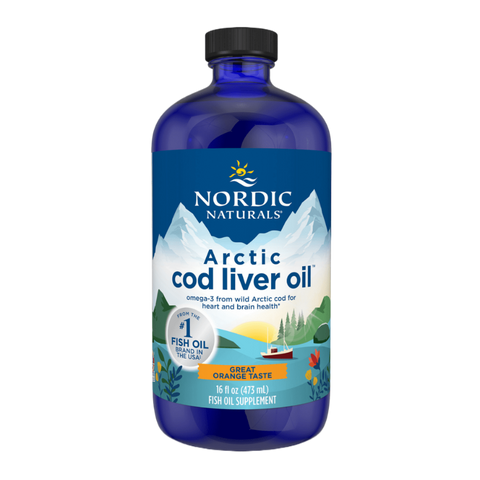 Nordic Naturals Arctic Cod Liver Oil Orange 473ml