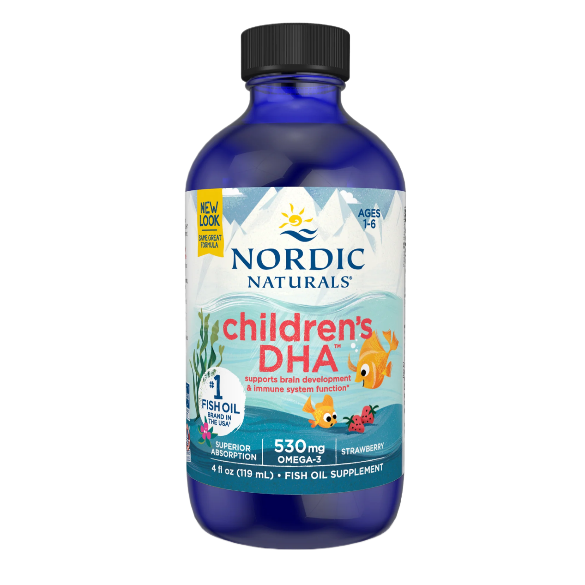 Nordic Naturals Children's DHA Strawberry Liquid 119ml