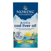 Nordic Naturals Arctic Cod Liver Oil 180 Soft Gels