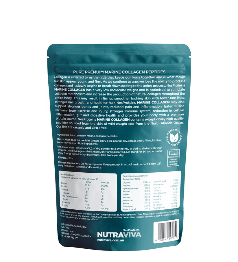 Nutraviva Nesproteins Marine Collagen 280g
