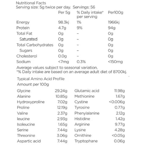 Nutraviva Nesproteins Marine Collagen 280g