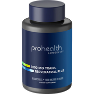 ProHealth Longevidad Trans-Resveratrol 1000mg 60cáps