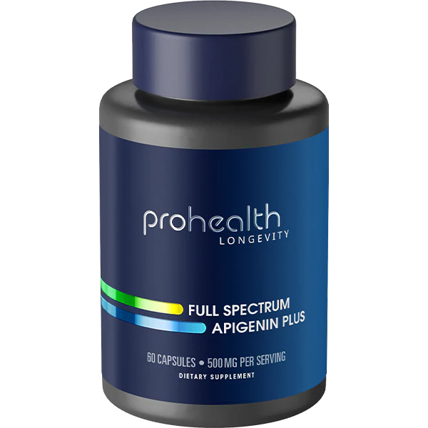 ProHealth Longevity Full Spectrum Apigenin 500mg 60 Capsules