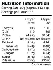 Proganics Organics Whey Chocolate 450g