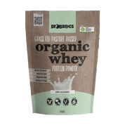 Proganics Organics Whey Unflavoured 450g