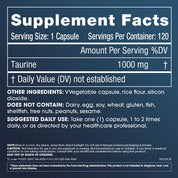 Prohealth Pure Taurine 1000mg 120 Capsules