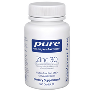 Pure Encapsulations 锌 30 180 粒胶囊