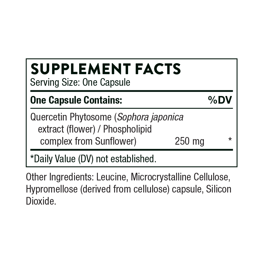 Thorne Quercetin Phytosome 60 Capsules