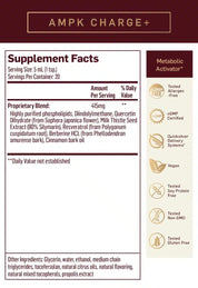 Quicksilver Scientific Liposomal AMPK Charge+ 100ml
