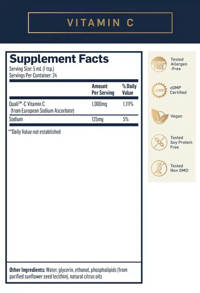 Quicksilver Scientific Liposomal Vitamin C 120ml