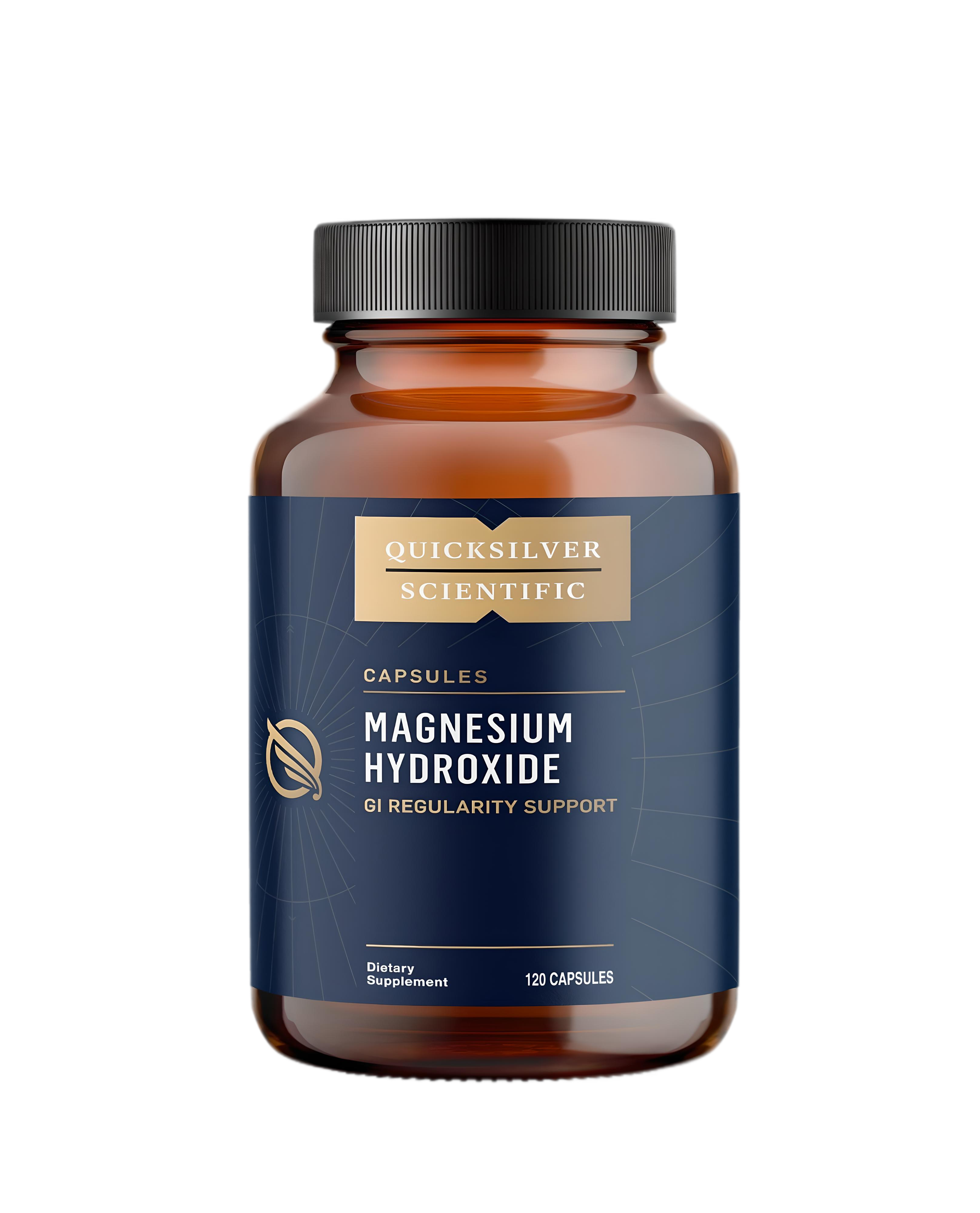 Quicksilver Scientific Magnesium Hydroxide 120 Capsules