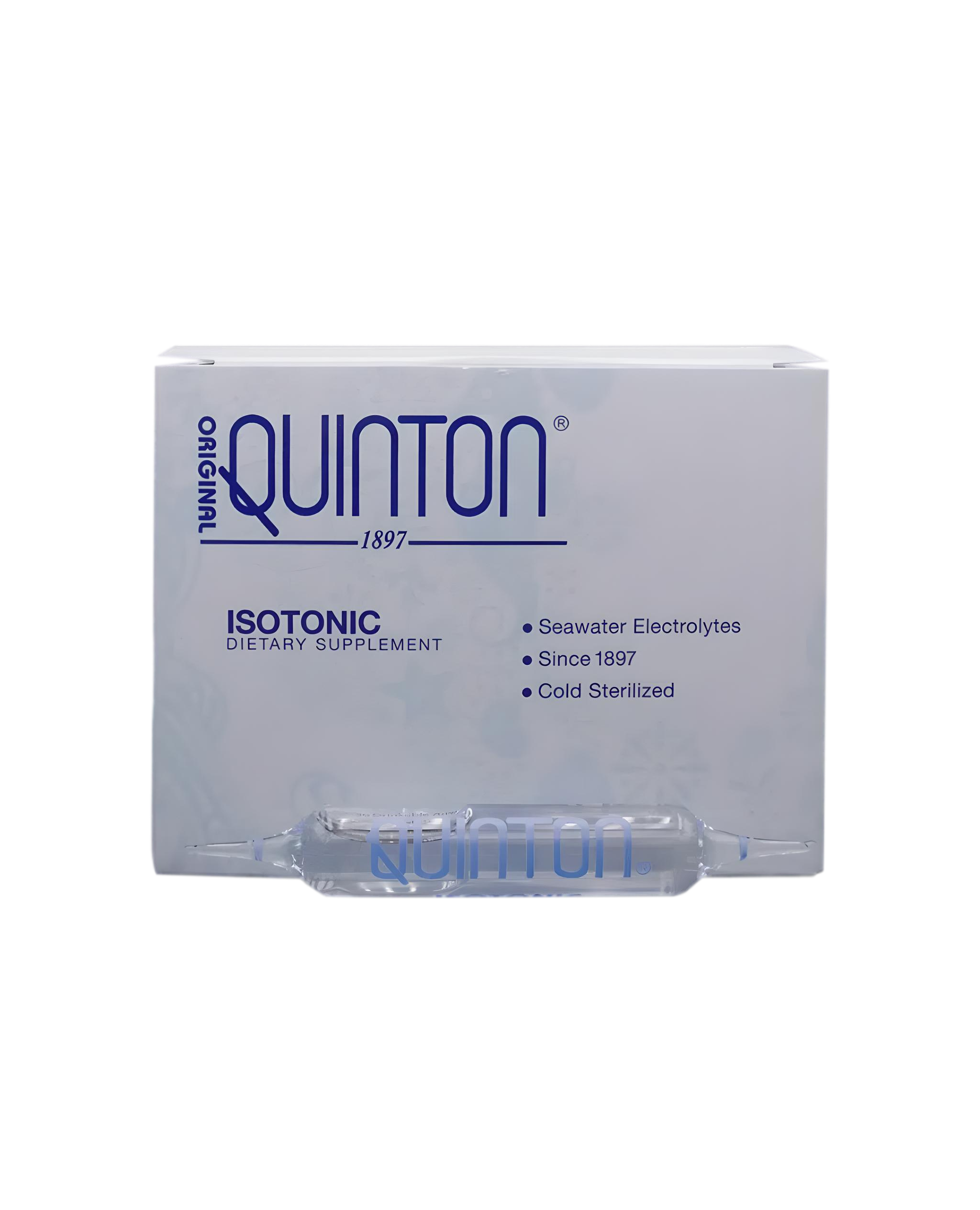 Quicksilver Scientific Original Quinton Isotonic 30 Ampoules