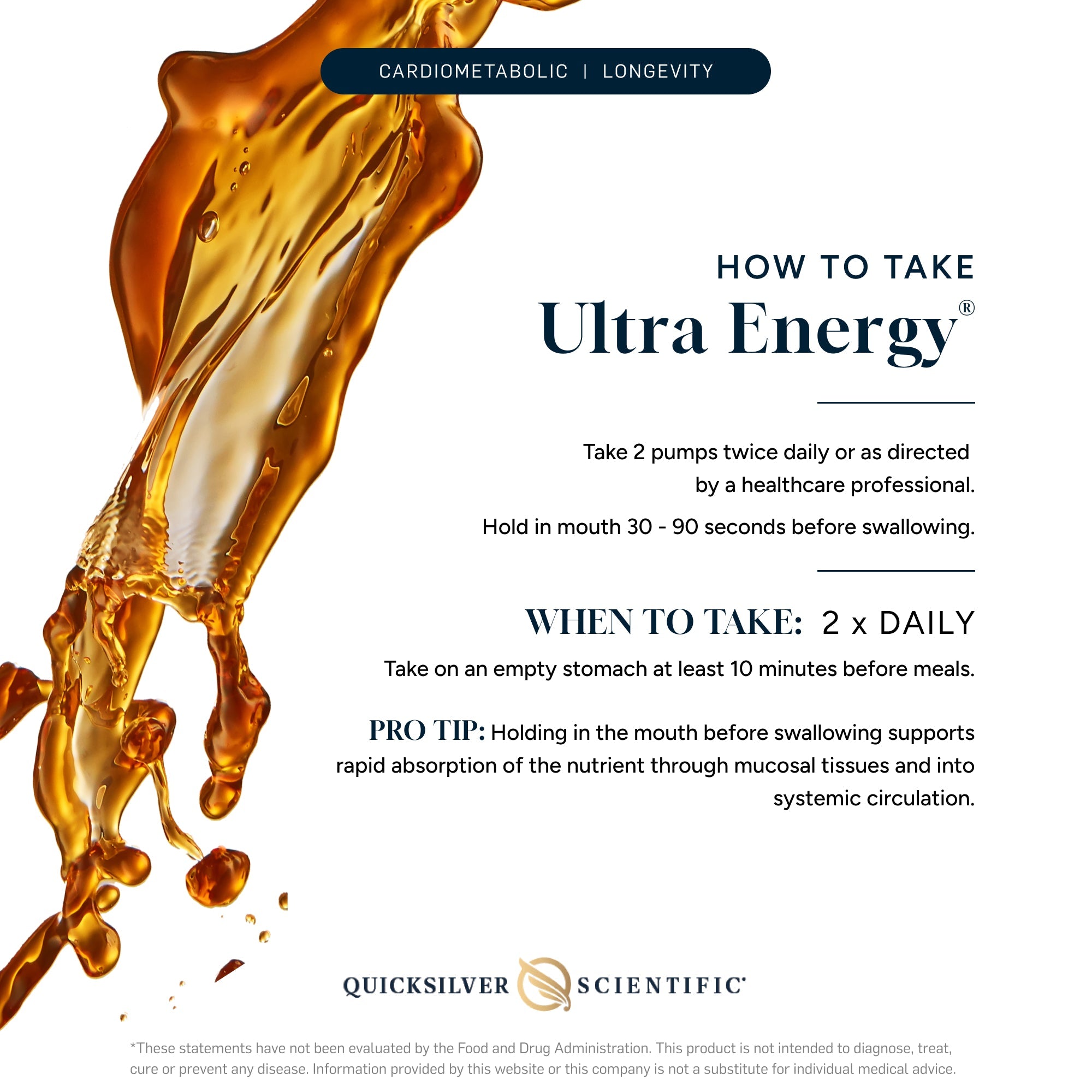 Quicksilver Scientific Ultra Energy 50ml