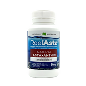 ReefAsta Natural Astaxanthin 6mg 60 Capsules