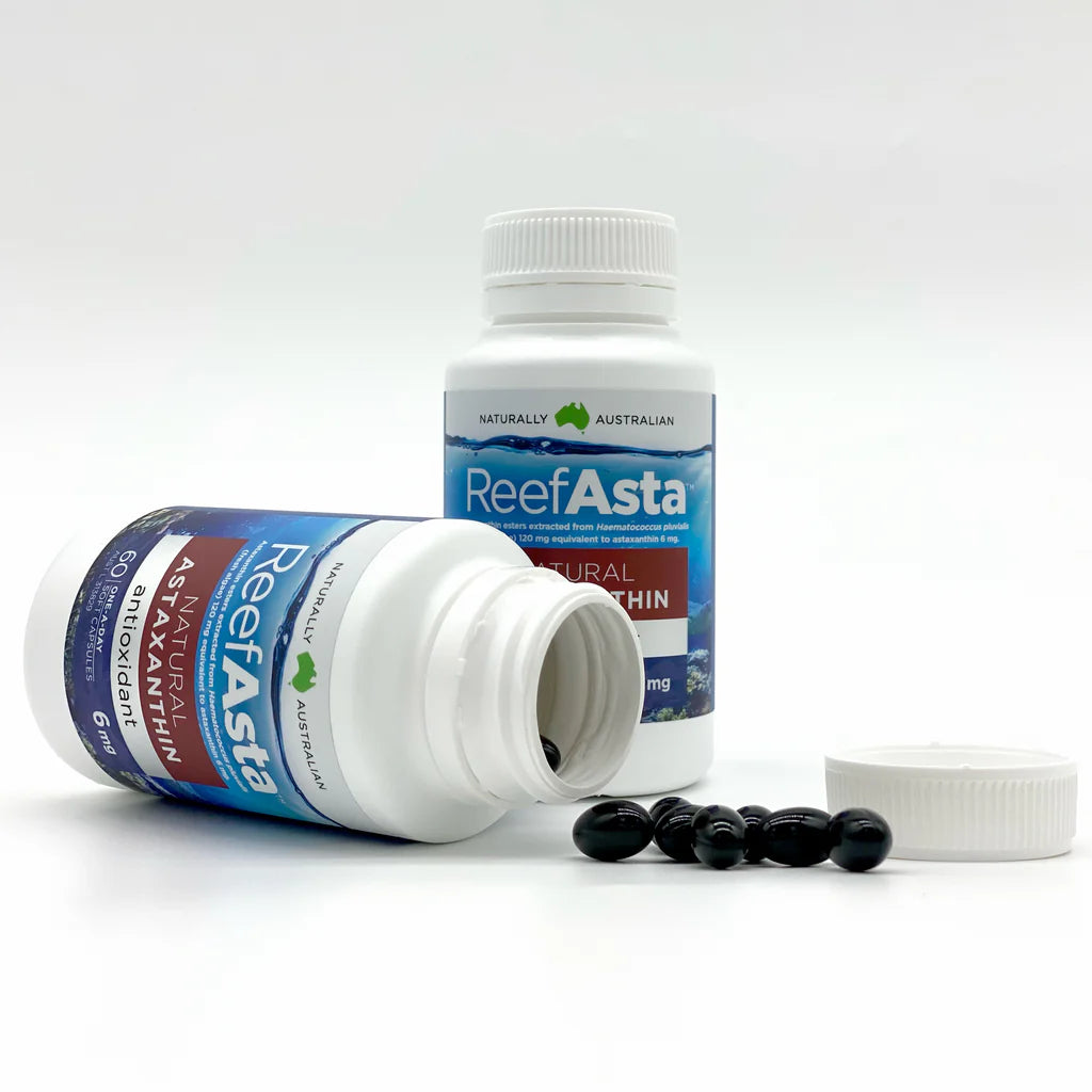 ReefAsta Natural Astaxanthin 6mg 60 Capsules