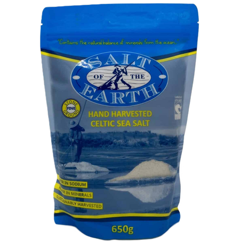 Salt of the Earth Fine Celtic Sea Salt 650g