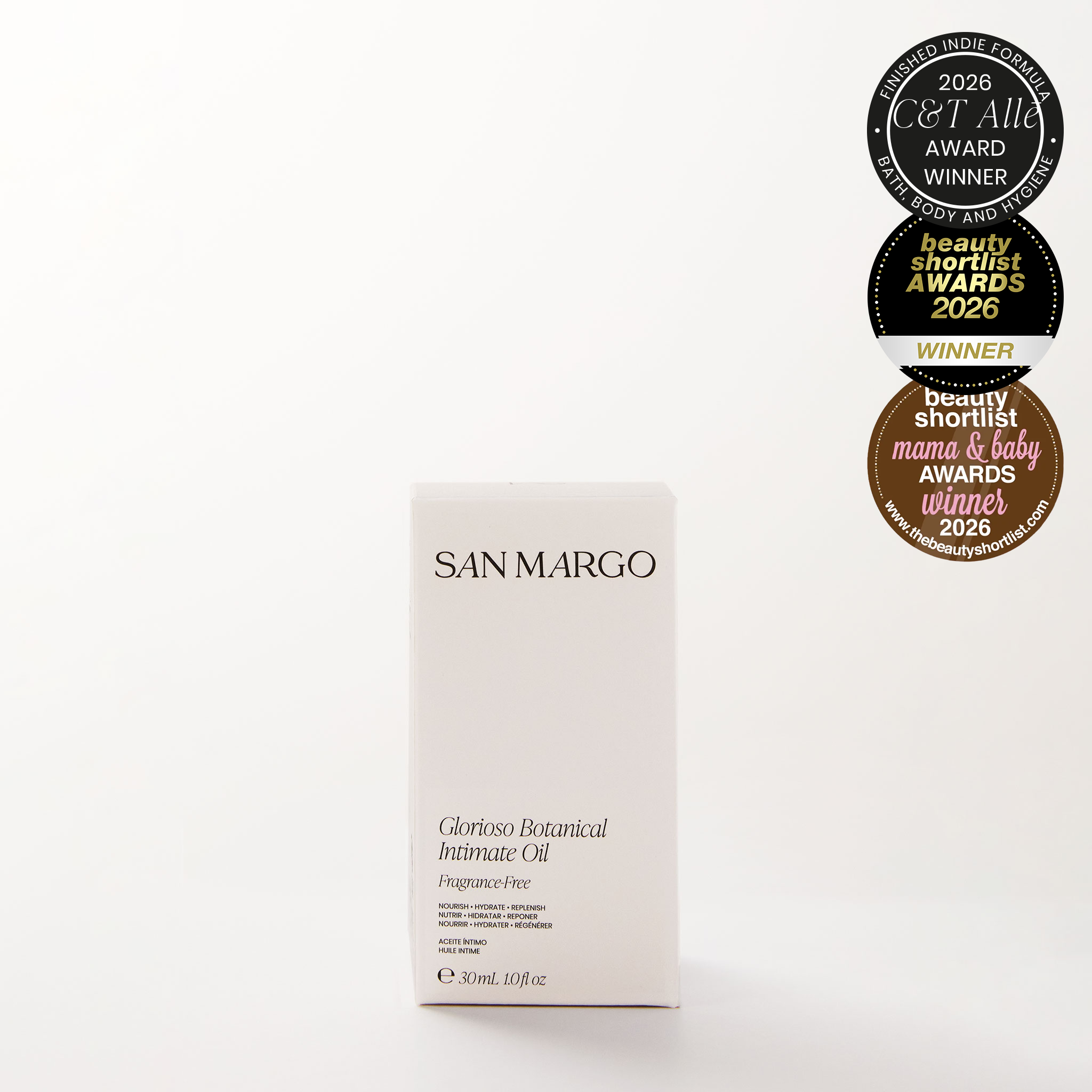 San Margo Glorioso Botanical Intimate Oil