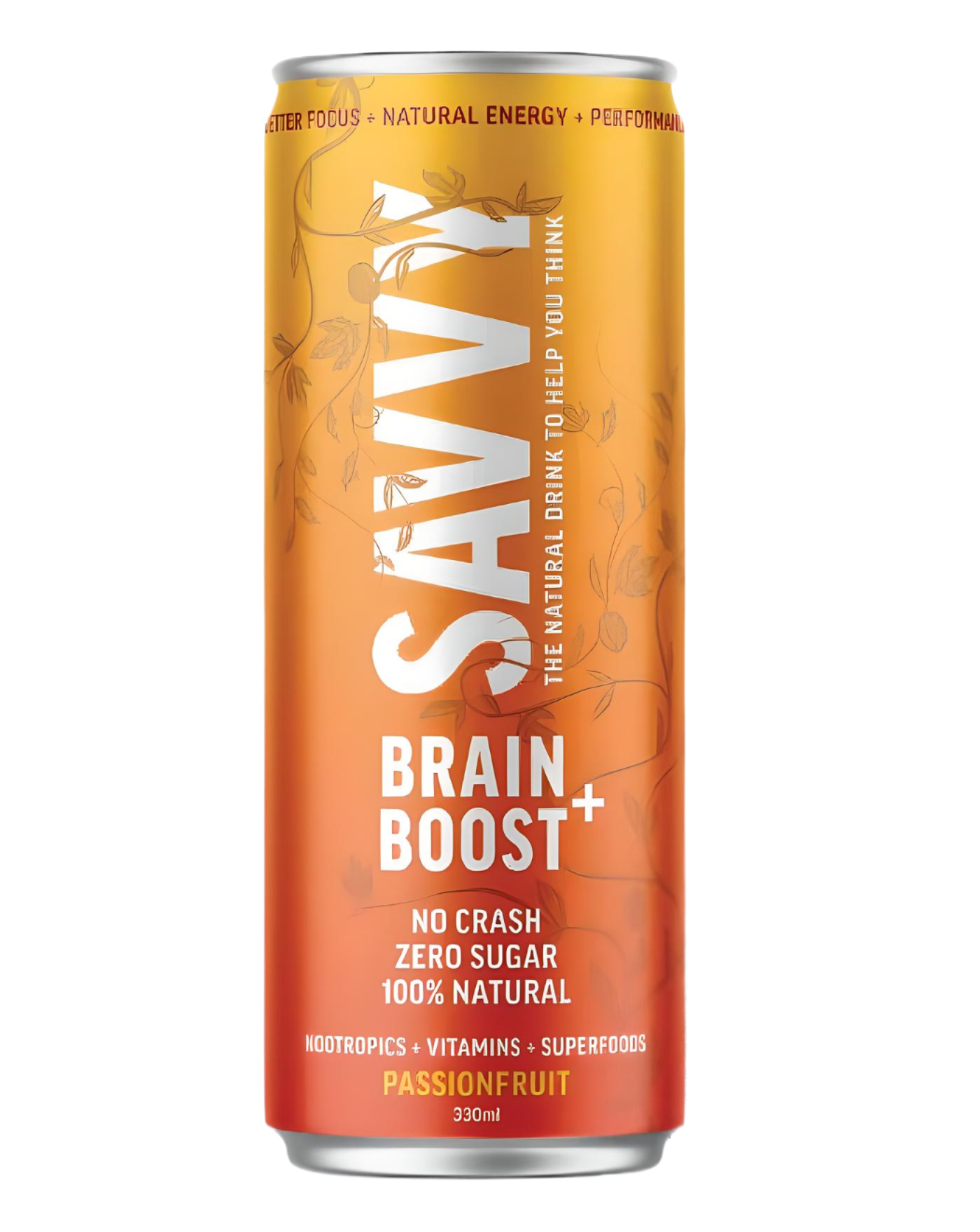 Savvy Brain Boost Drink Passionfruit 330ml