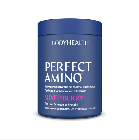 Body Health Perfect Amino Powder Mixed Berry 60 servings