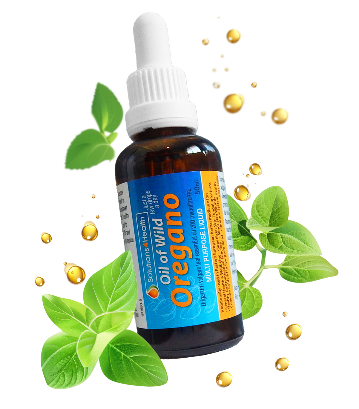 Solutions 4 Health Oil of Wild Oregano 50ml