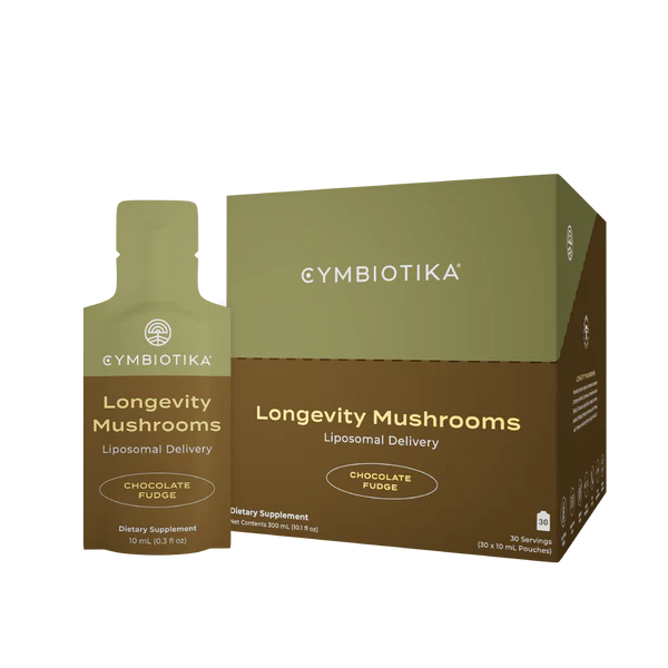 Cymbiotika 有机长寿蘑菇 30 袋装盒