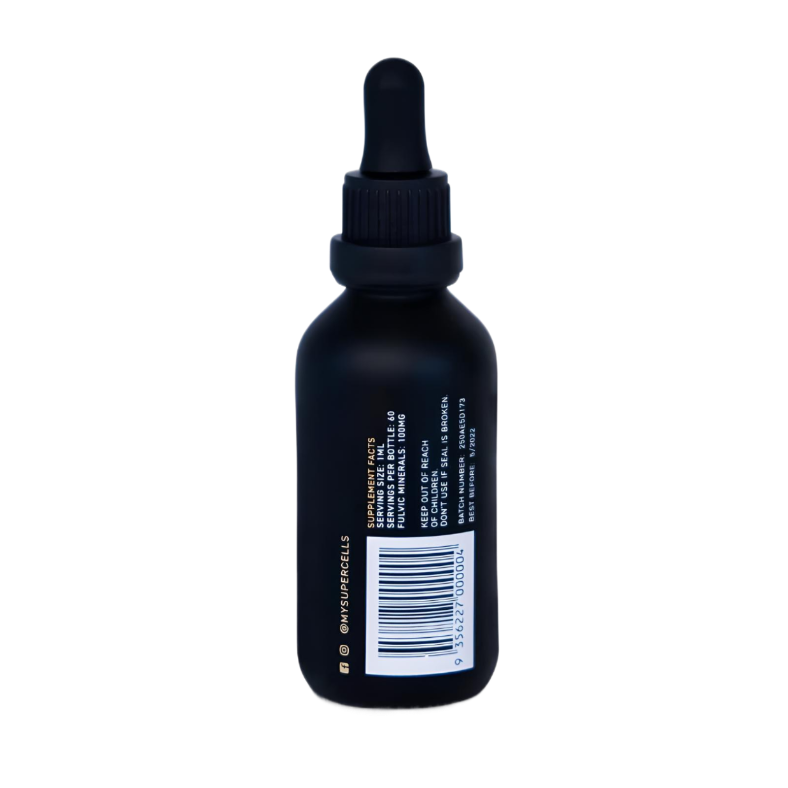 Supercells Complex Minerals Fulvic Concentrate 60ml
