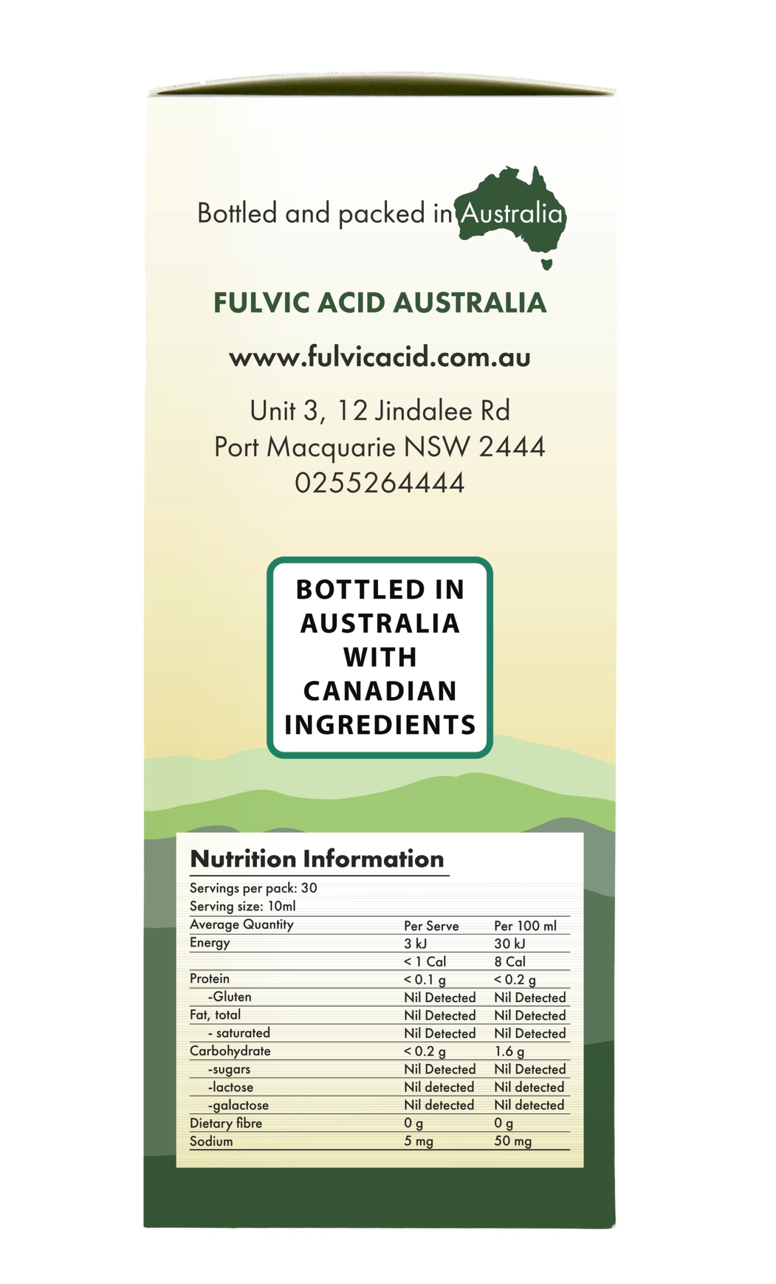 The Natural Edge Fulvic 300ml