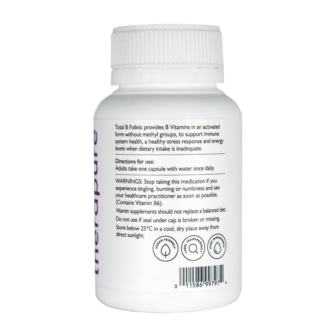 Therapure Total B Folinic 60 Capsules