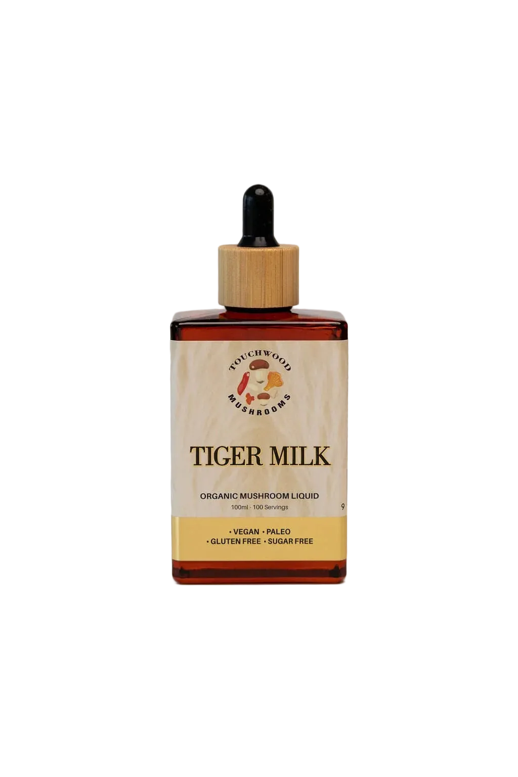 Touchwood Mushrooms Organic Tiger Milk 100mL
