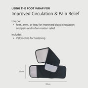 A Better 8 Piece Castor Oil Organic Cotton Wraps - JING