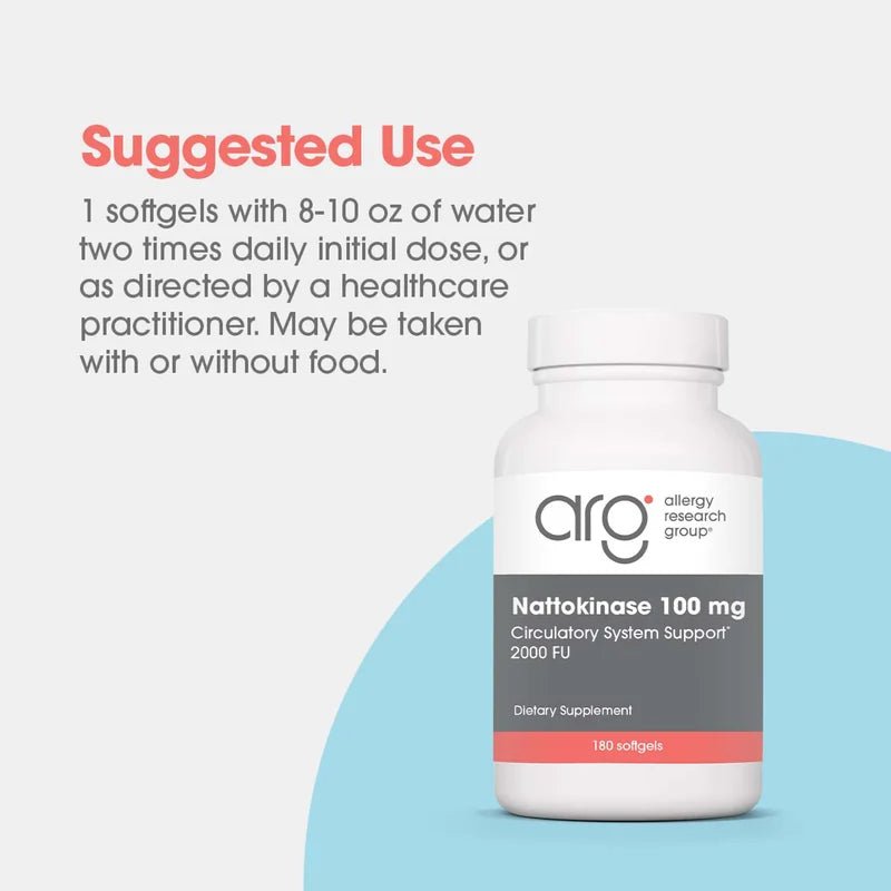Allergy Research Group Nattokinase 100mg - JING