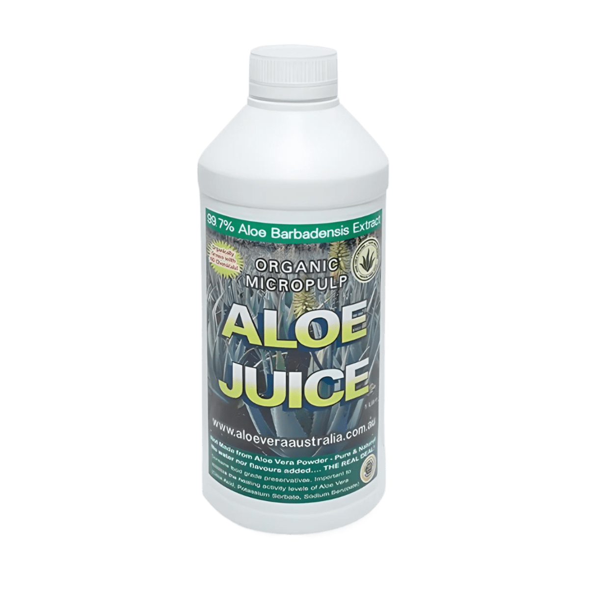 Aloe Vera Australia Organic Aloe Juice 1L - JING Organics