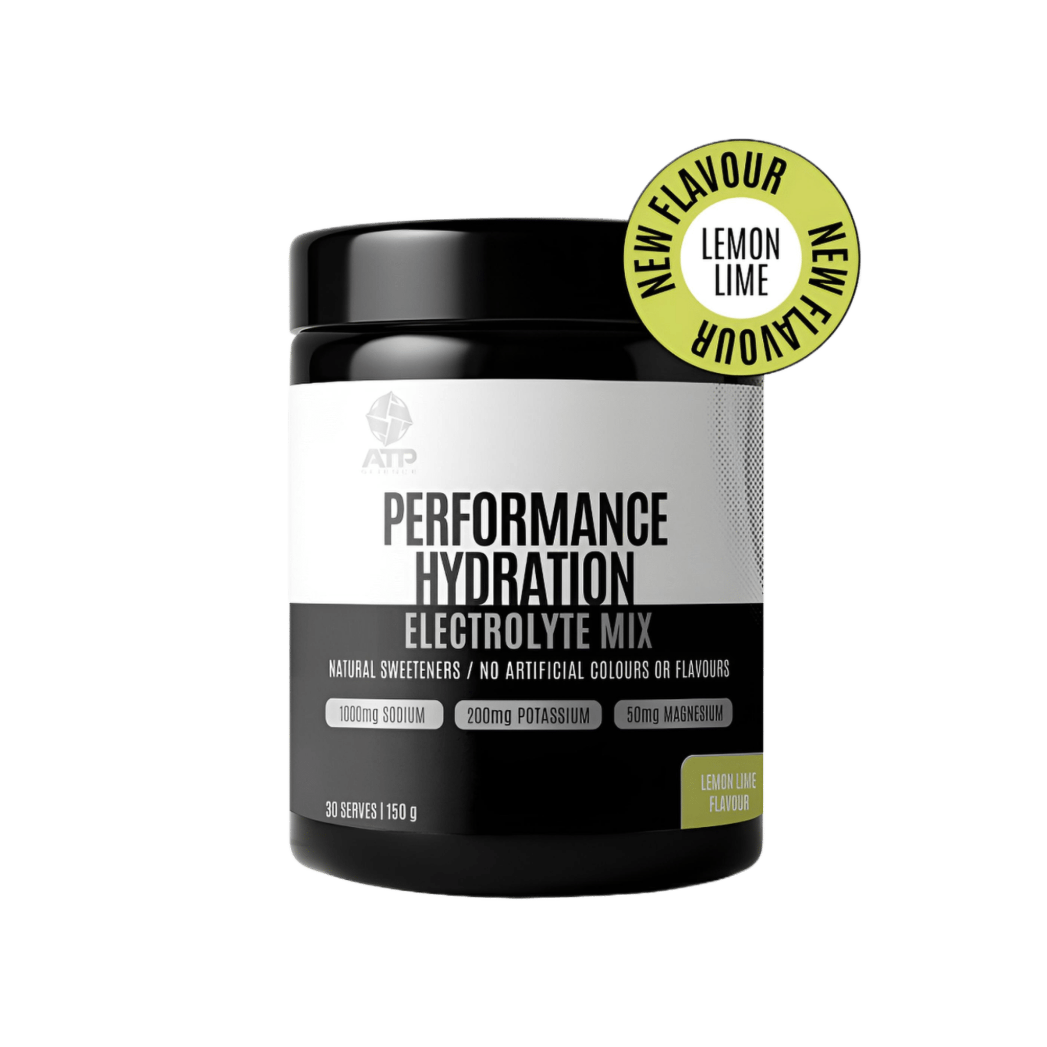 ATP Performance Hydration Electrolyte Mix Lemon Lime 150g - JING Organics