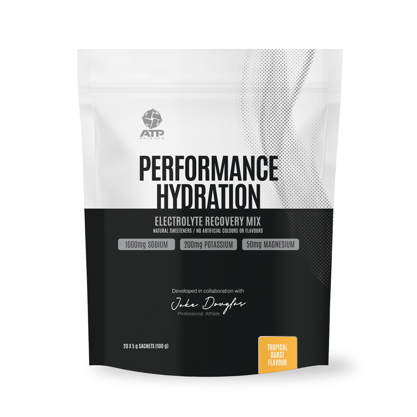 ATP Performance Hydration Electrolyte Mix Tropical 20 Sachets - JING Organics