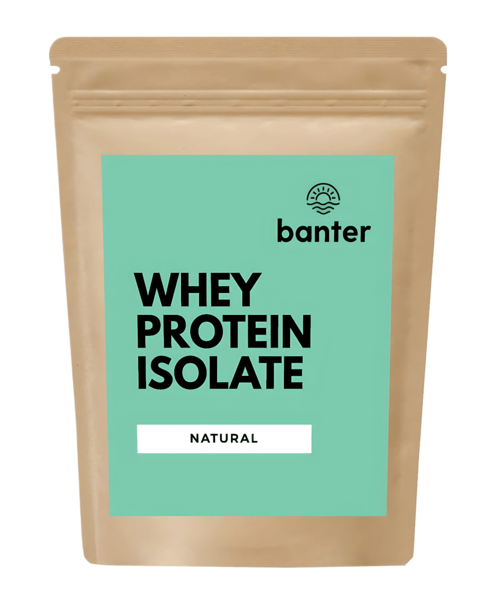 Banter Organic Unflavoured Whey Protein Isolate 1kg - JING Organics