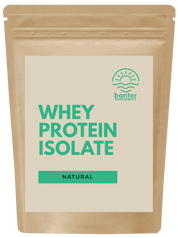 Banter Organic Unflavoured Whey Protein Isolate Natural 500g - JING