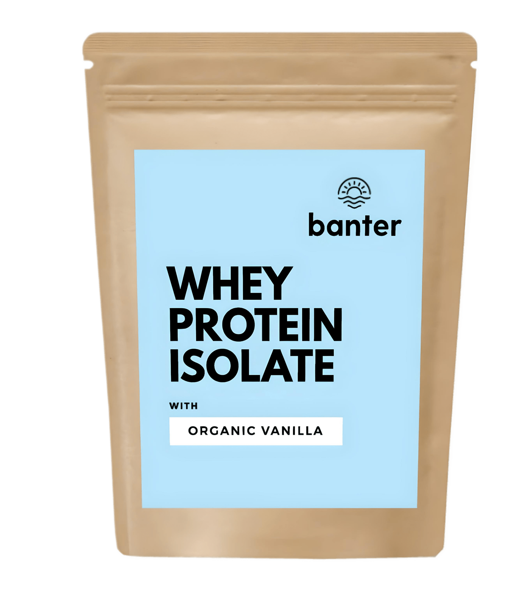 Banter Organic Vanilla Whey Protein Isolate 500g - JING Organics