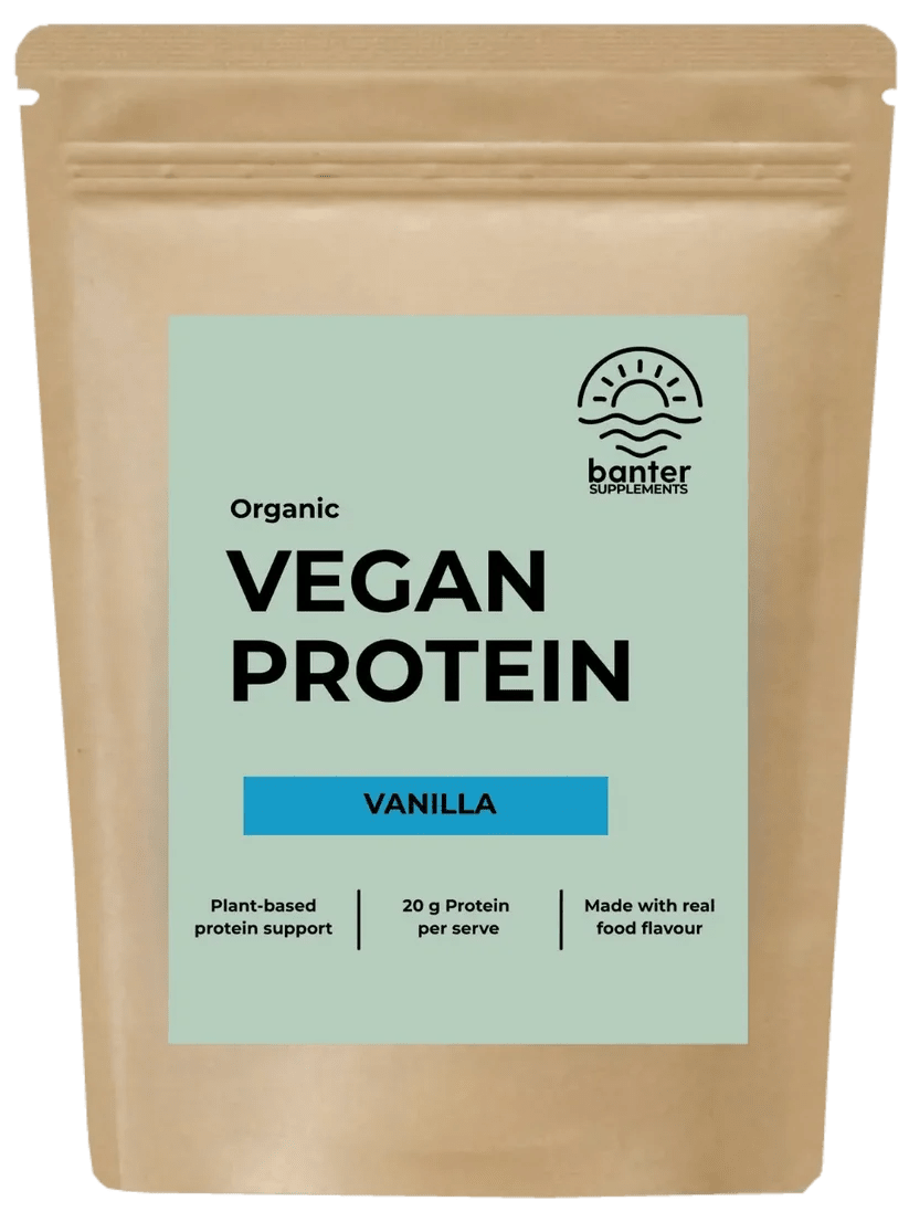 Banter Organic Vegan Protein Vanilla 1kg - JING