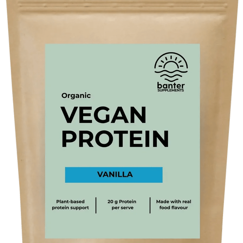 Banter Organic Vegan Protein Vanilla 1kg - JING