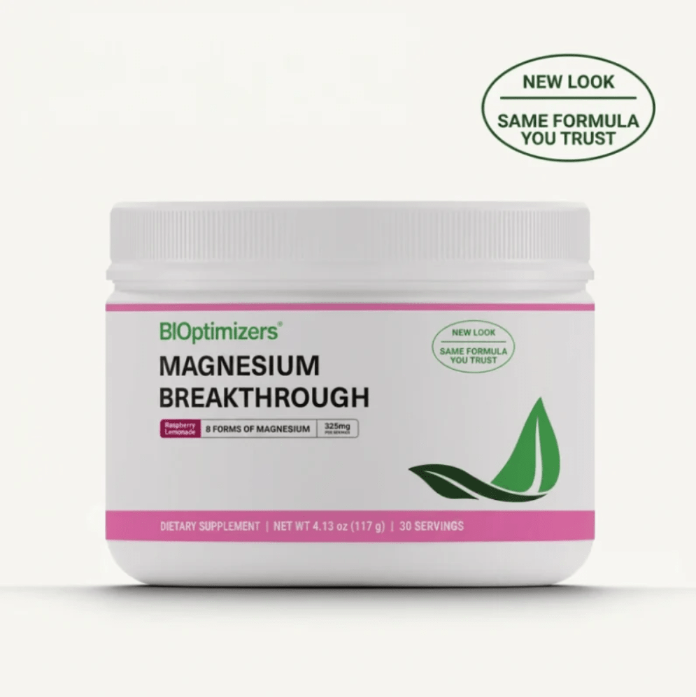 BIOptimizers Magnesium Breakthrough Powder 30 Servings - JING