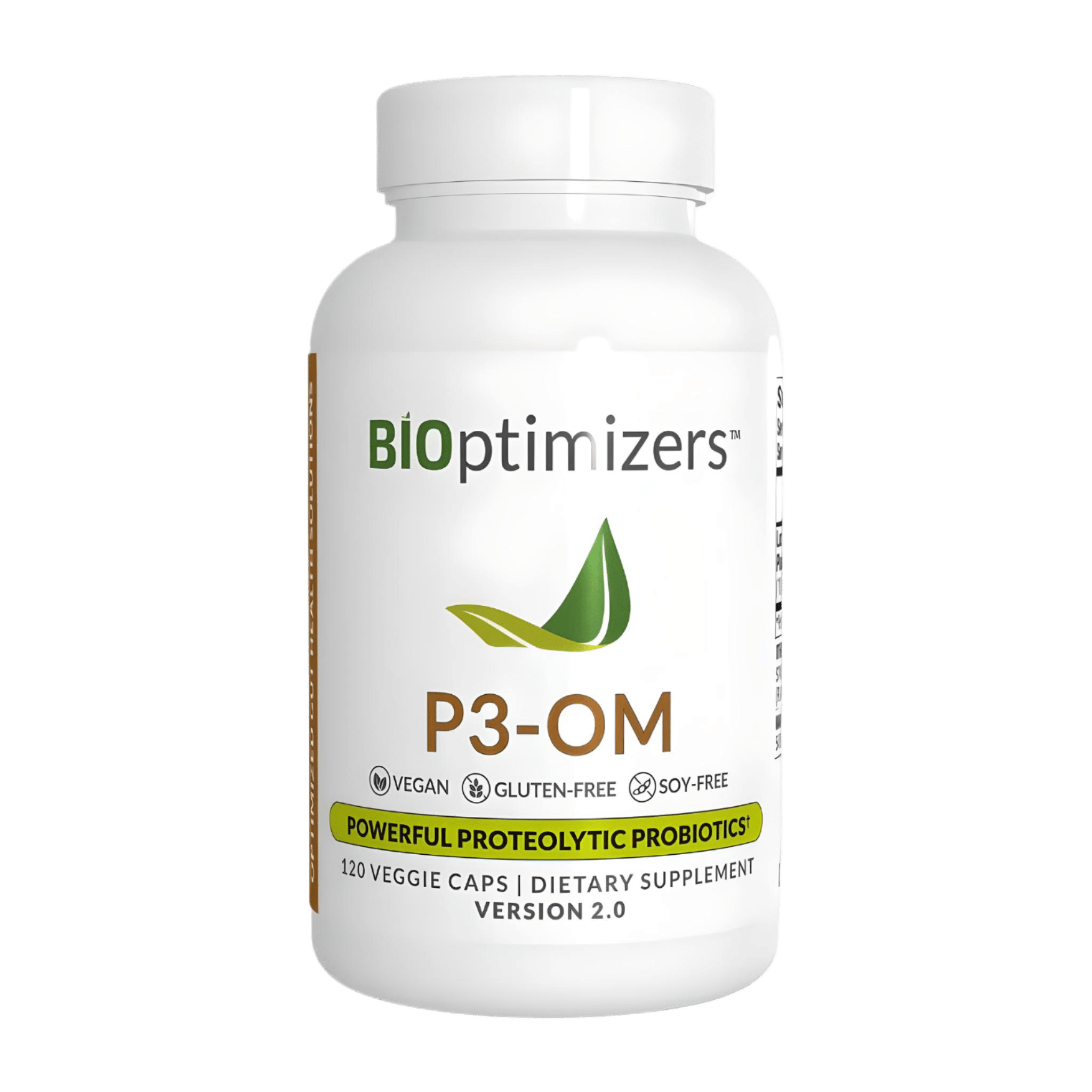 BIOptimizers P3 - OM Probiotic 120 Capsules - JING Organics