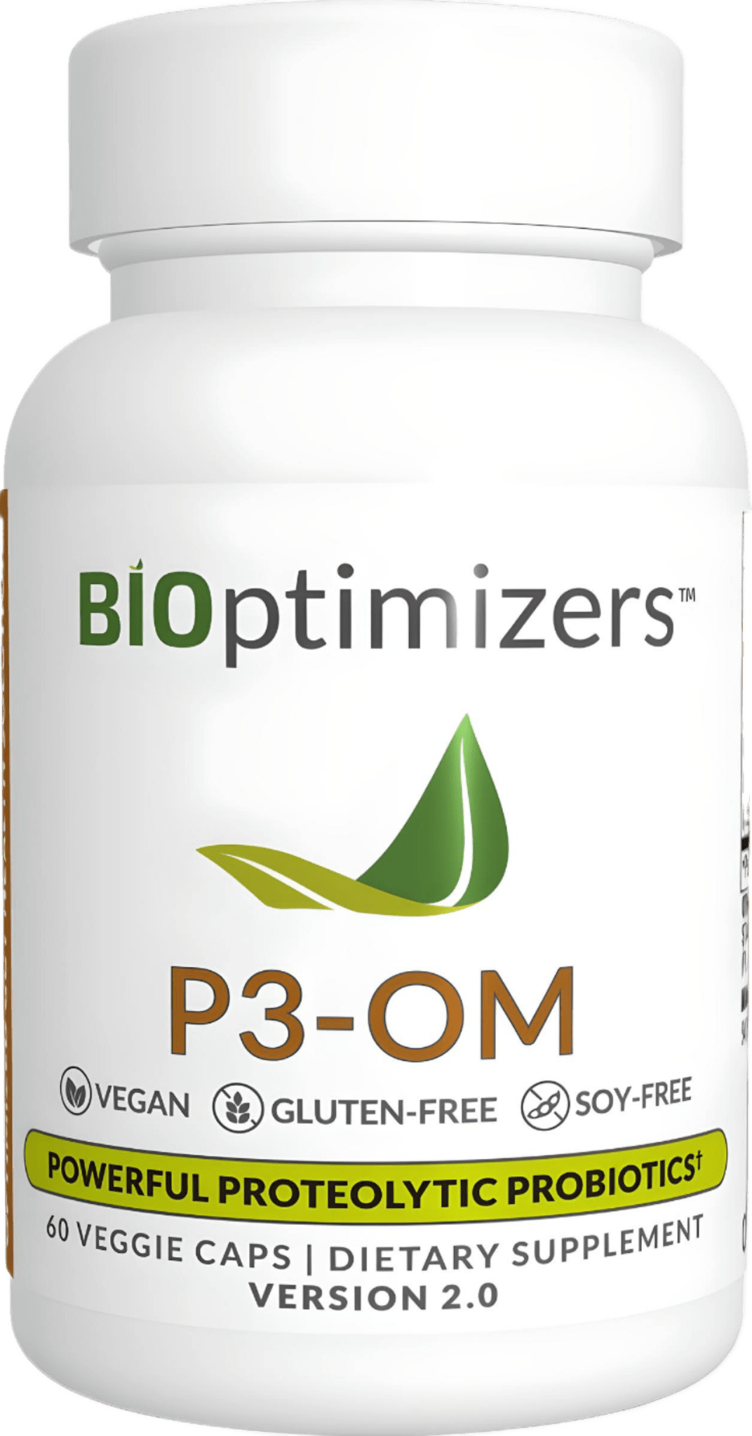 BIOptimizers P3 - OM Probiotic 60 Capsules - JING Organics