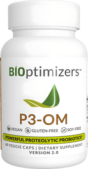 BIOptimizers P3 - OM Probiotic 60 Capsules - JING Organics
