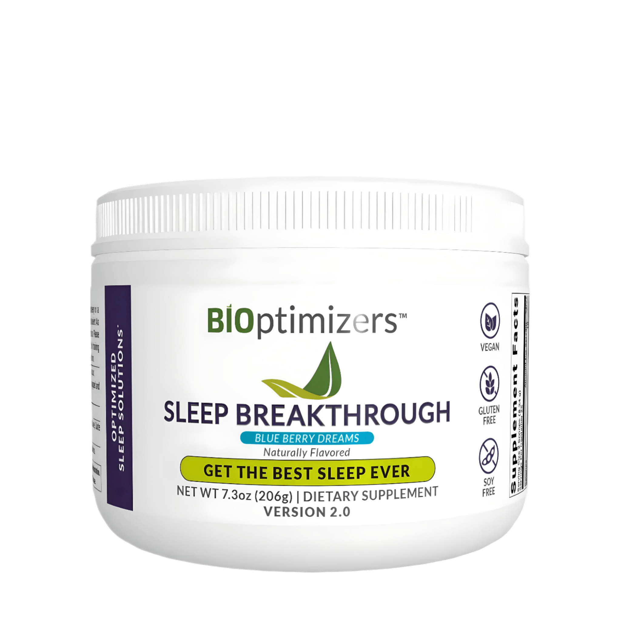 BIOptimizers Sleep Breakthrough Blueberry Dreams 206g - JING Organics