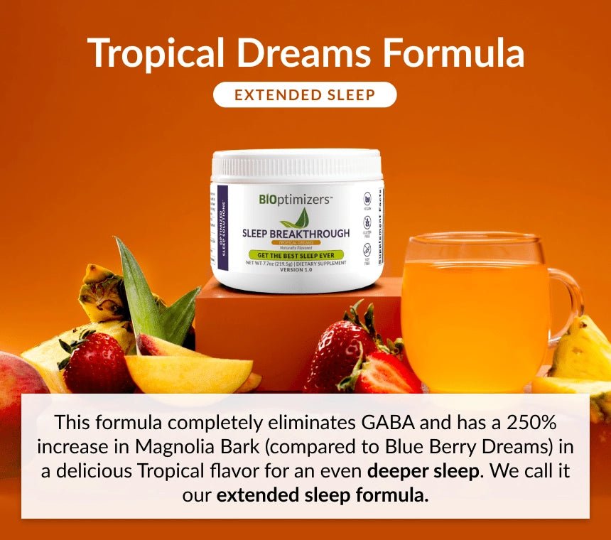 BIOptimizers Sleep Breakthrough Tropical 219.5g - JING Organics