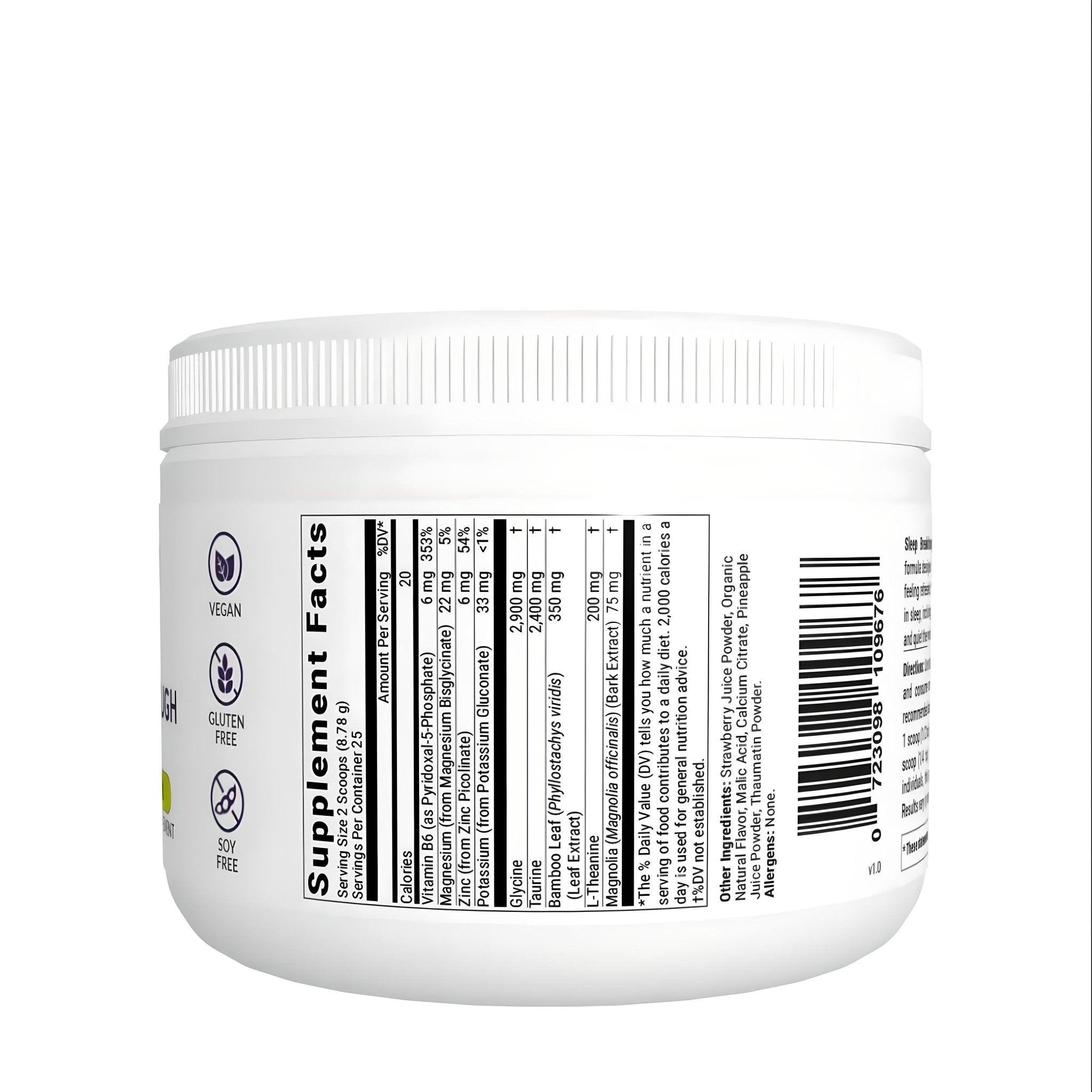 BIOptimizers Sleep Breakthrough Tropical 219.5g - JING Organics