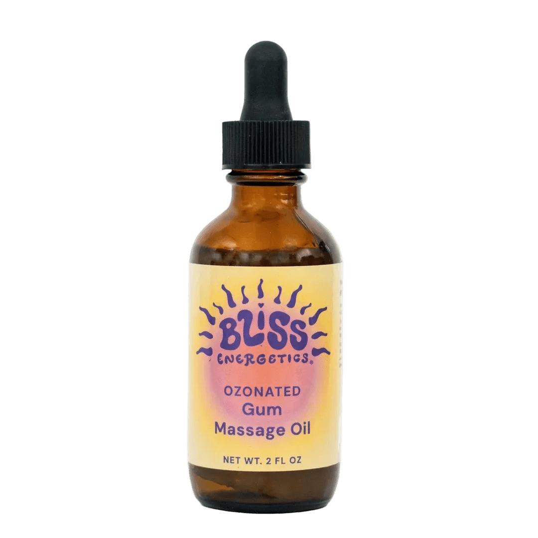 Bliss Energetics Ozonated Gum Massage Oil 2oz - JING