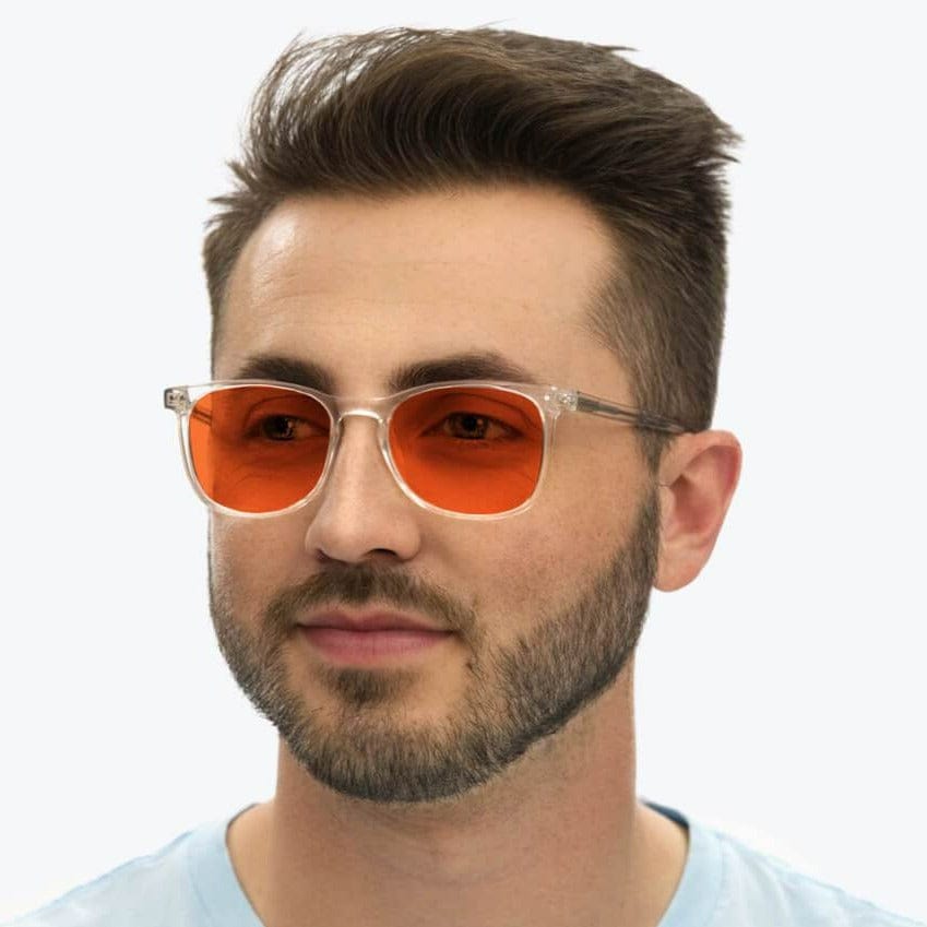 Block Blue Light Nightfall Taylor Glasses Crystal - JING