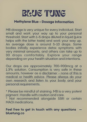 Blue Tung Methylene Blue 100ml - JING Organics