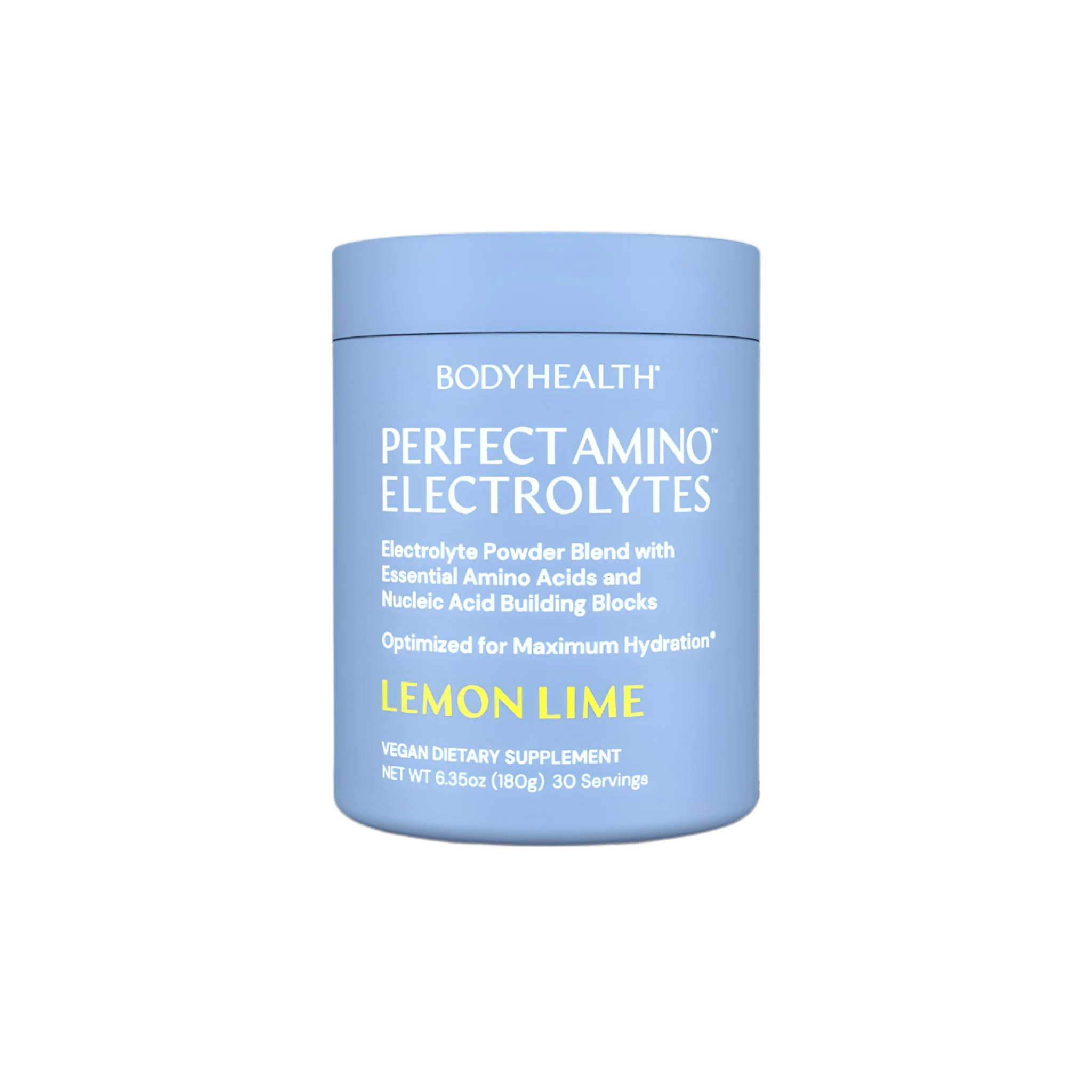 Body Health Perfect Amino Electrolytes Lemon Lime 30 Servings - JING Organics
